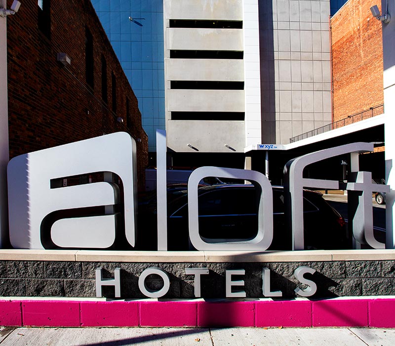 Aloft Hotels Exterior Sign