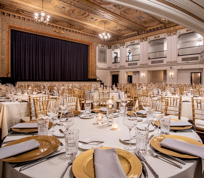 Forbes Theater Large Dinner
