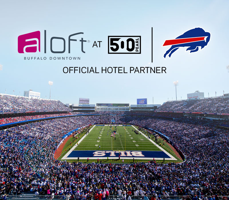 Aloft Official Hotel Partner of the Buffalo Bills
