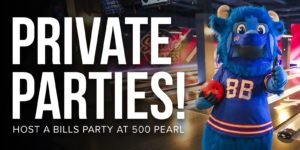 Bills Private Parties at 500 Pear
