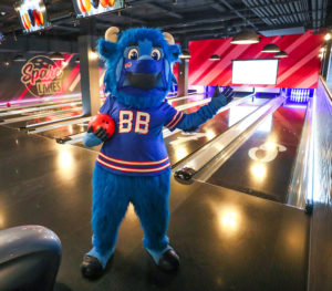Billy the Buffalo at Spare Lanes