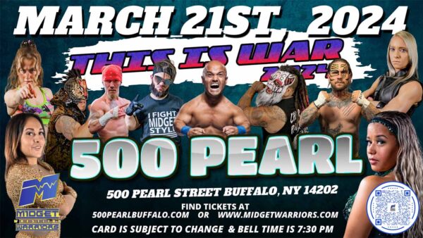 Midget Warrior Wrestling at 500 Pearl