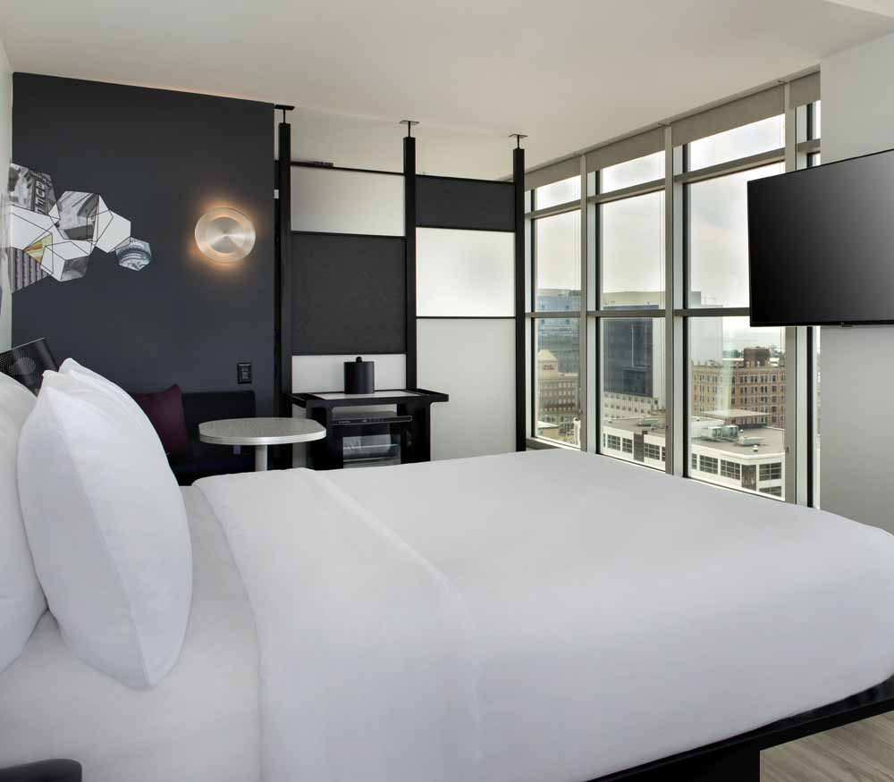 Hotel Room at Aloft Buffalo
