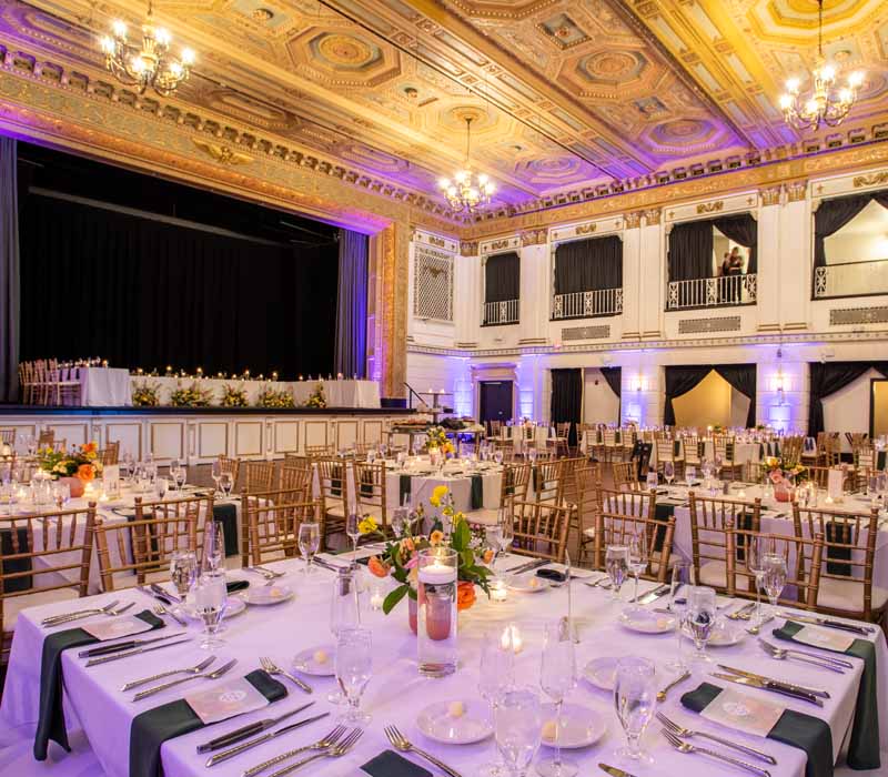 Forbes Theater Wedding