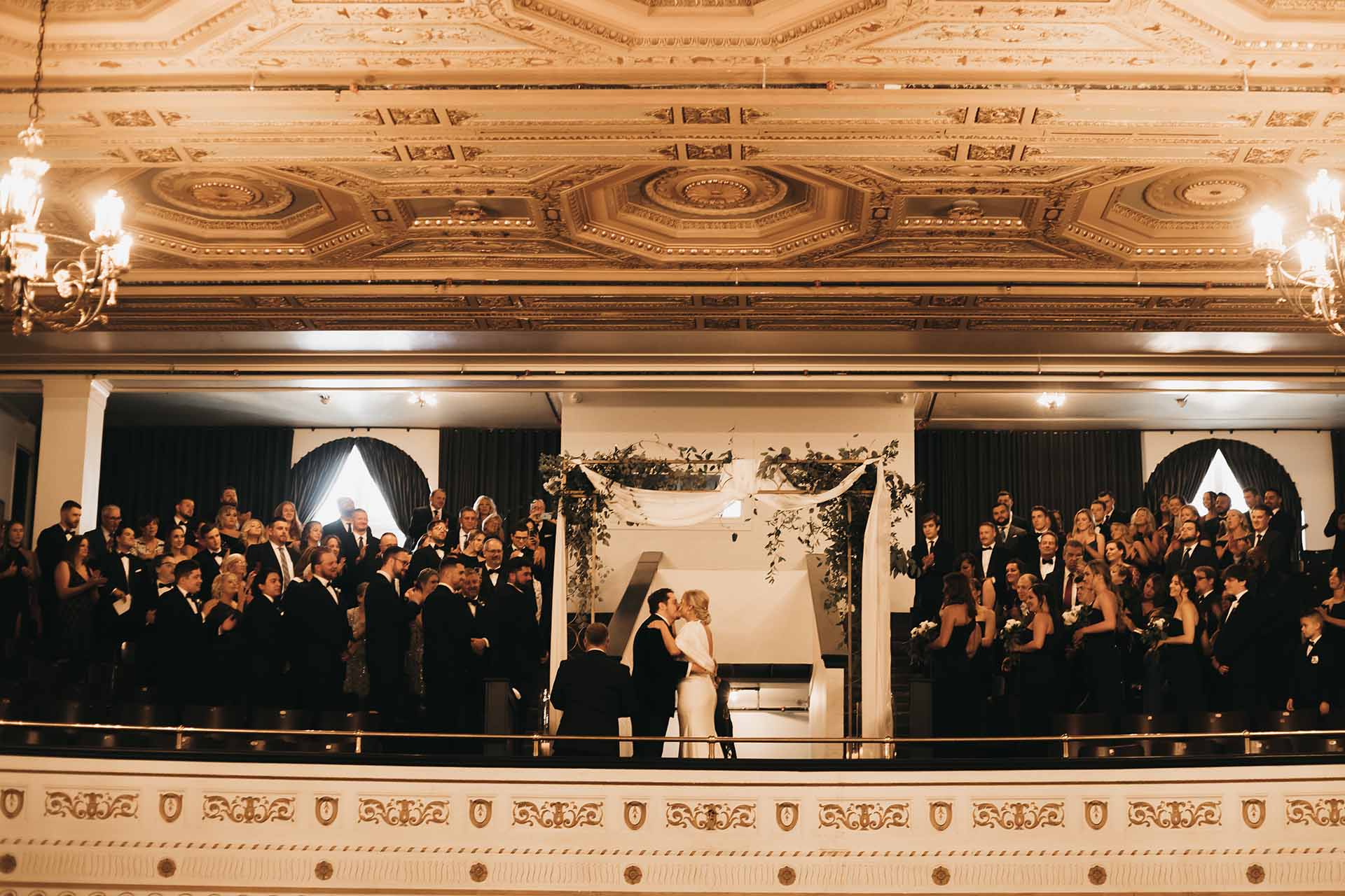 Wedding Ceremony in Forbes Theater