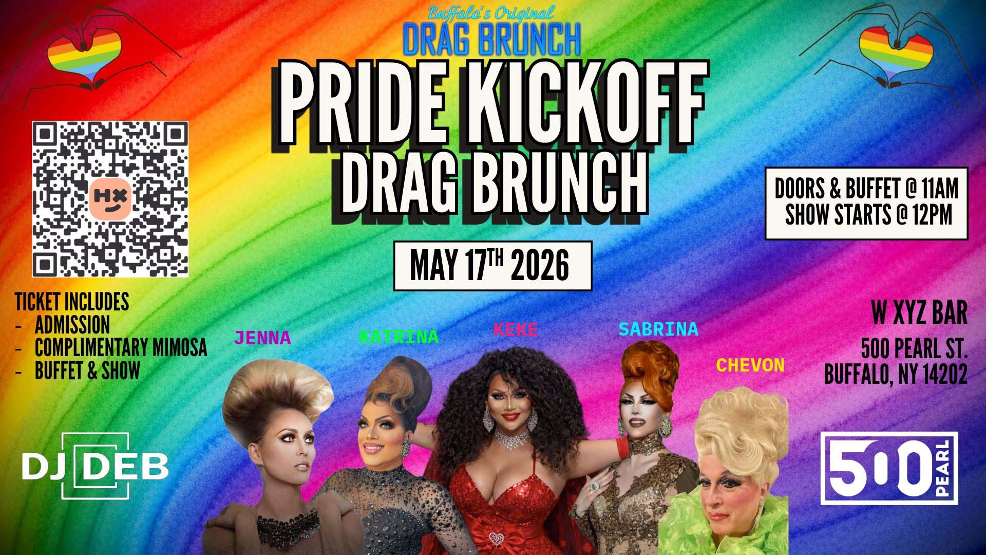 500 Pearl May Drag Brunch