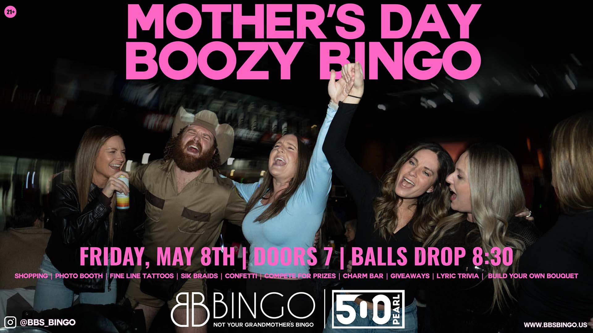 Mothers Day Boozy Bingo