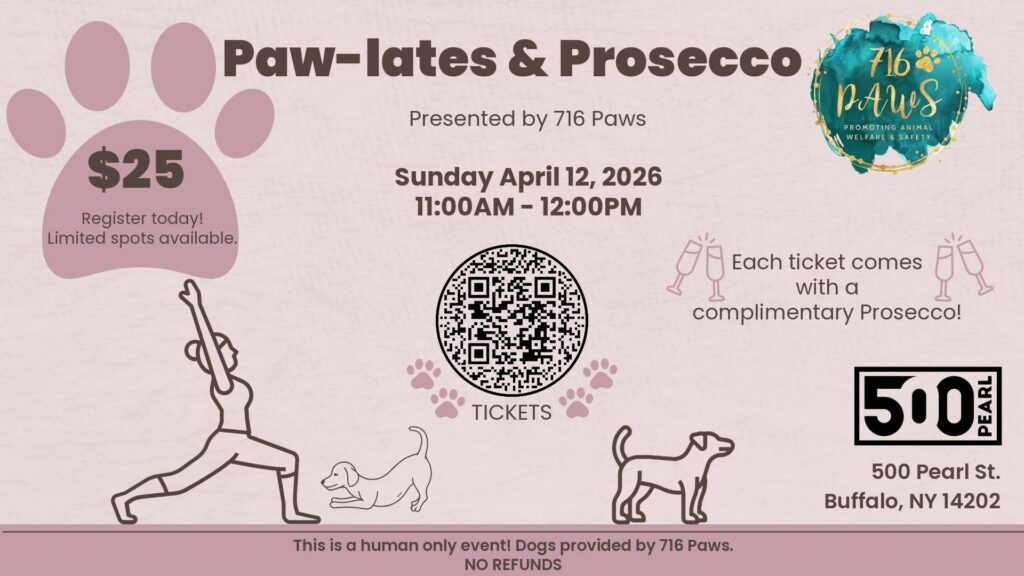 Paw-lates and Prosecco