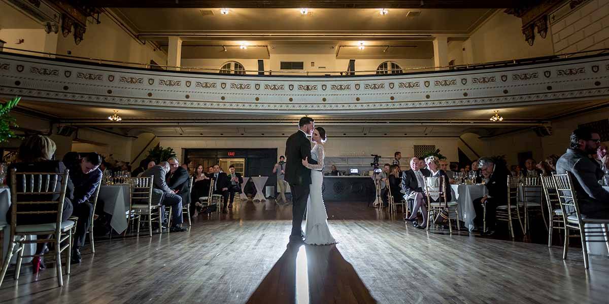 Forbes Theater Wedding